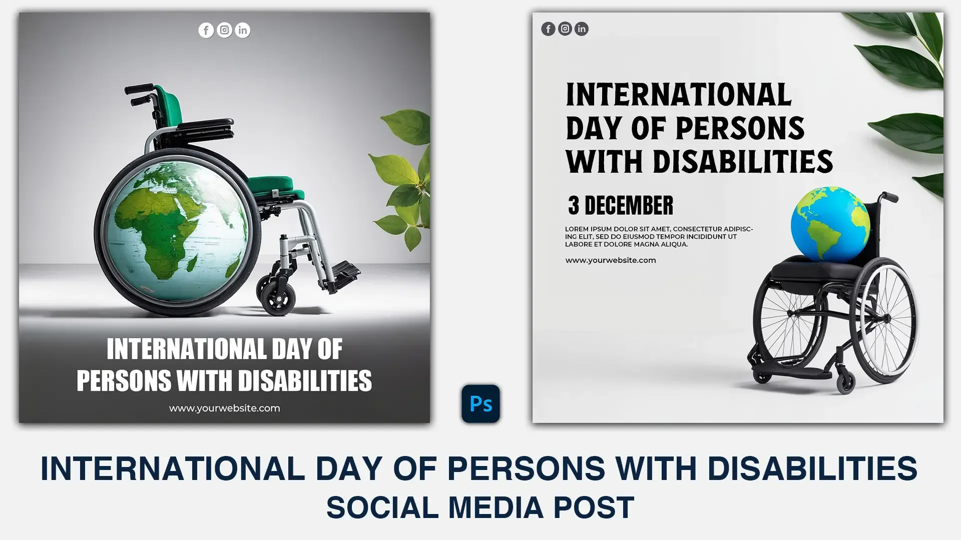 Global Awareness Persons with Disabilities Day Instagram Post